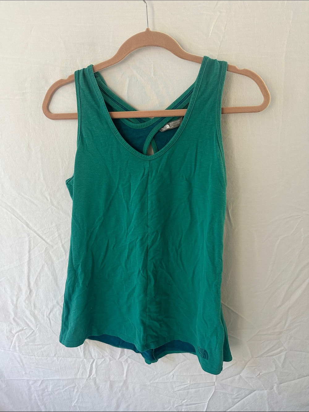 The North FaceWomen's Green Racerback Tank Top